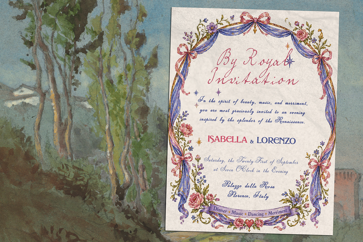 The Painted Muse - Fonts Bundle, a Handwritten Font by Lilithcollageart (Photo 8 of 19)