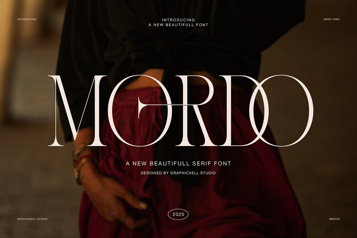 Mordo Elegant Modern Serif Font, a Serif Font by Graphicxell (Photo 1 of 8)