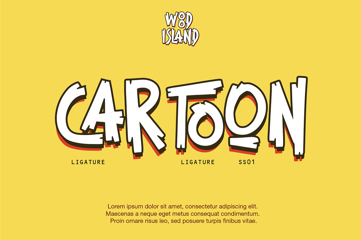 Wood Island - ethnic tribal font, a Font by WAP (Photo 2 of 7)
