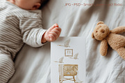 Tiny Moments – Baby Card Mockups, a Mockup by NikiArts (Thumbnail 7 of 8)