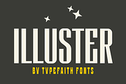 Illuster Condensed, a Font by TypeFaith Fonts (Thumbnail 1 of 12)