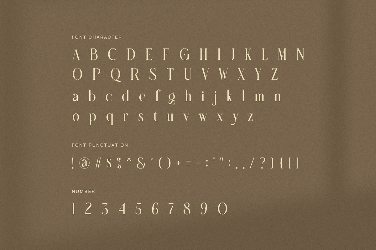 Garage Fashion Editorial Serif Font, a Serif Font by Graphicxell (Photo 7 of 8)