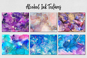 30 Alcohol Ink Abstract Backgrounds, a Texture Illustration by Artemisia_Art (Thumbnail 2 of 5)