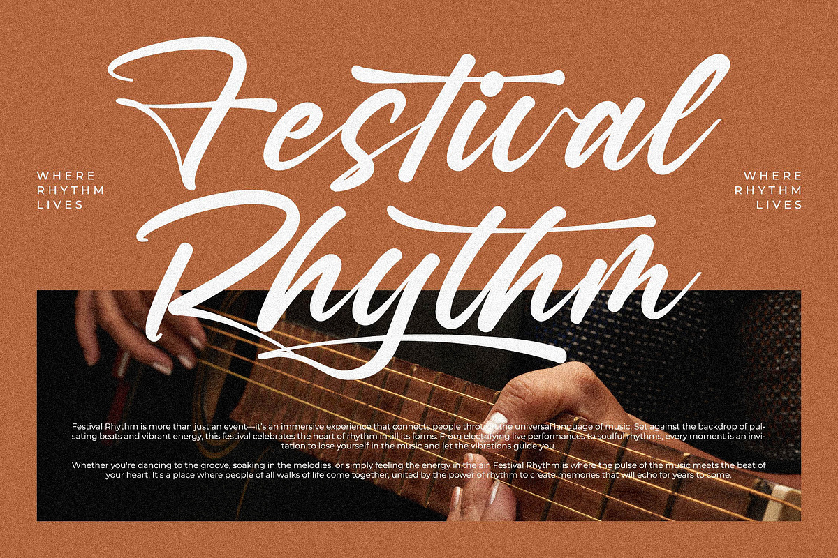 Hajelta - Bold Signature, a Script Font by Graha Type (Photo 6 of 12)