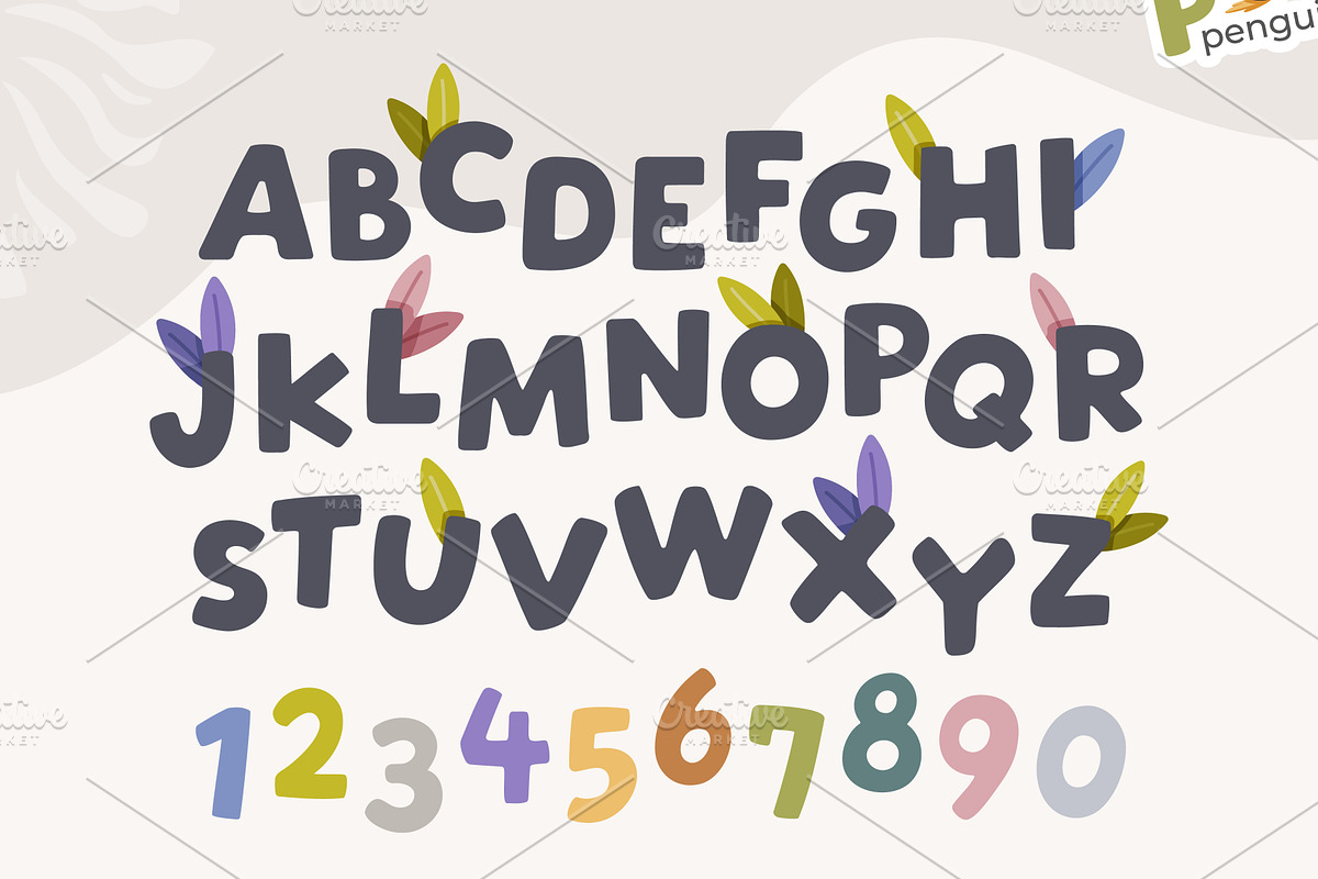 English alphabet posters for kids, an Animal Illustration by Alina Kruss (Photo 5 of 9)