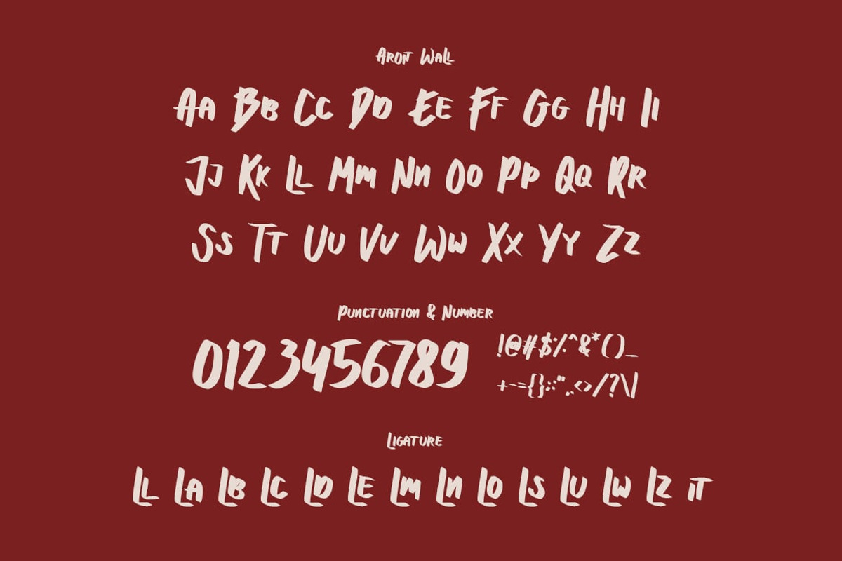Midnight - Modern Display Font, a Sans Serif Font by Luna Shop (Photo 3 of 6)