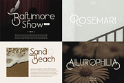 Modern Serif & Sans Serif Bundle, a Serif Font by Flawless And Co (Thumbnail 10 of 12)