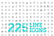Technologies concepts, icons set, an Outline Icon by Tettygreen (Thumbnail 2 of 10)