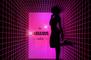 Sexy Female Vector Women Silhouettes, a Person Illustration by Posh Papers & Patterns (Thumbnail 4 of 8)