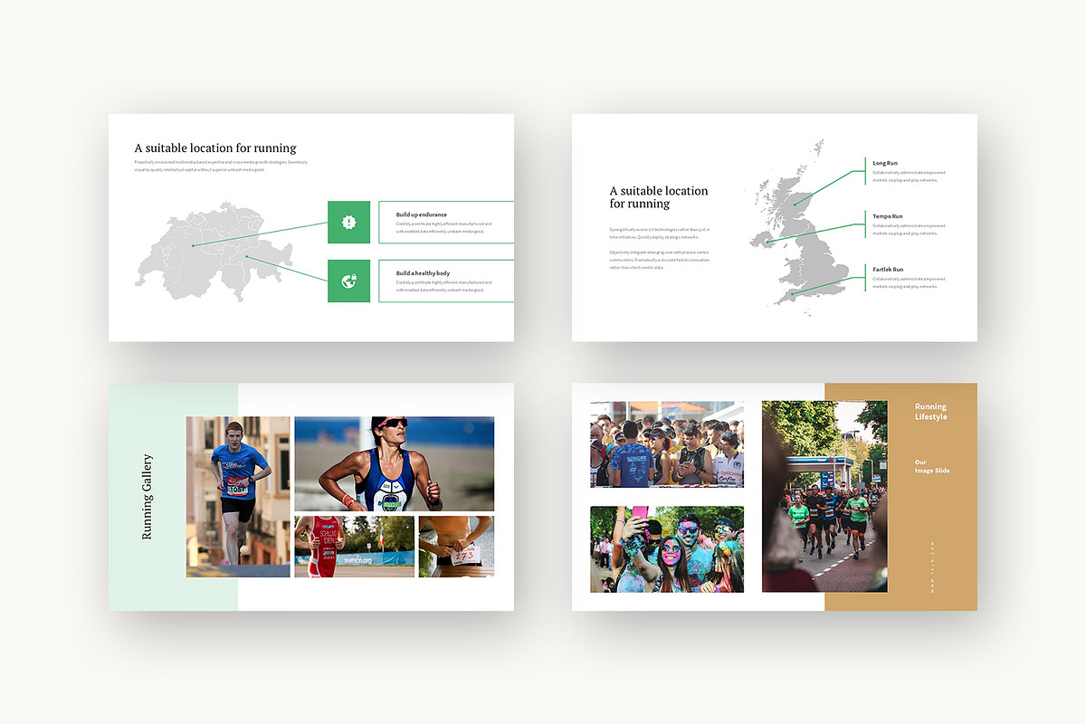 Ivjo : Fit Lifestyle Powerpoint, a Presentation Template by Punkl Camp (Photo 4 of 16)