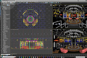 TV Studio Entertainment Set 3, a Furniture 3D Model by akerStudio (Thumbnail 21 of 22)