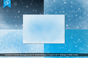 Abstract Winter Backgrounds III, a Texture Graphic by cDDesign (Thumbnail 1 of 6)