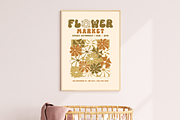 Sunflower Retro Groovy Font, a Handwritten Font by Babymimiart (Thumbnail 4 of 9)