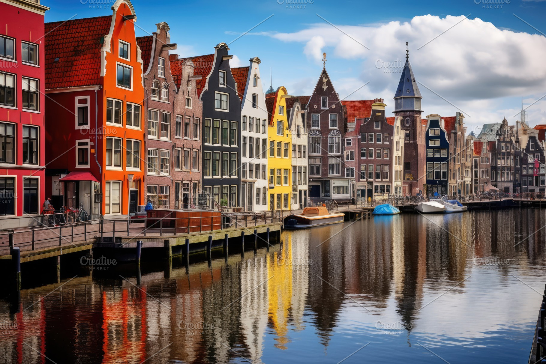 Canals of Amsterdam. Holland. Hollan, a Photo by Iftikhar Alam