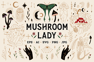 Mushroom Lady Bundle