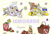 Lemonade. Hand draw graphic, an Object Graphic by ma_i_vi (Thumbnail 9 of 10)