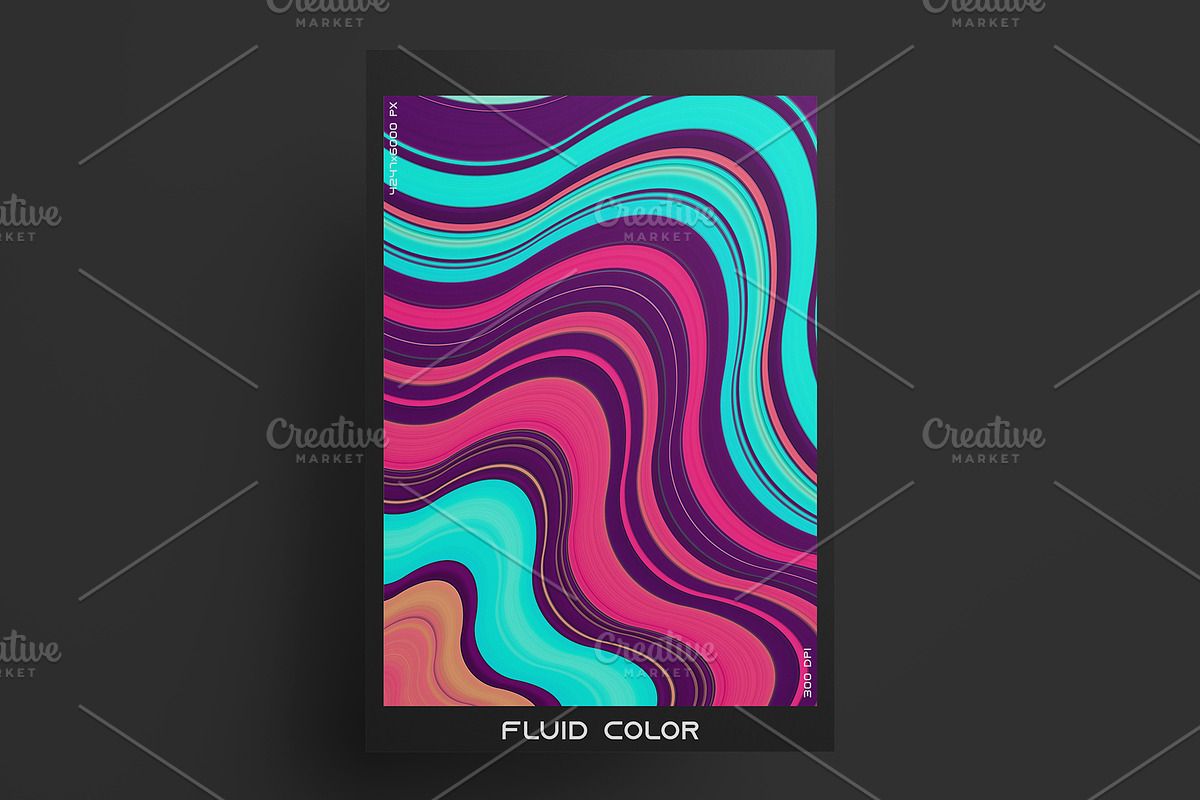 FLUID COLOR, a Texture Graphic by GarryKillian (Photo 15 of 25)