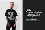 Gilden Hammer T-Shirt Modelled, a Shirt Mockup by Studio Innate (Thumbnail 4 of 4)