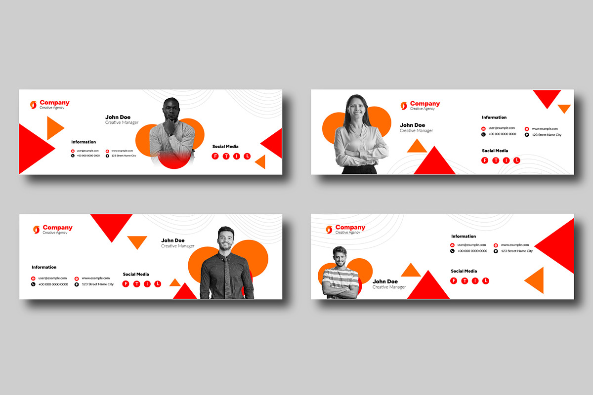 Email Signature Layout, an Email Template by ContestDesign (Photo 2 of 3)