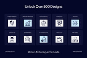 500 Technology Icons, an Outline Icon by Prosymbols (Thumbnail 7 of 18)