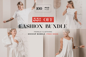Women Apparel Mockup Bundle
