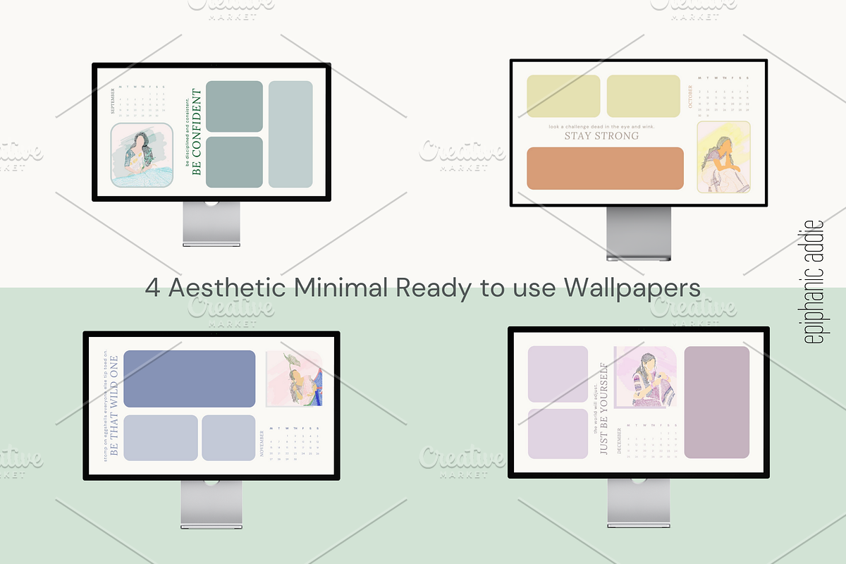 Asia inspired laptop wallpaper+Icons, a Design Template by Epiphanic Addie (Photo 4 of 7)