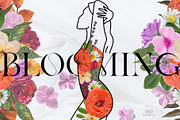 Blooming Woman Line Art Collection, a Person Illustration by Kate Galunga Artstore (Thumbnail 1 of 15)