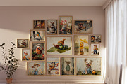 Self Portraits Animal Wall Art, an Illustration by PrintablesByFranklyn (Thumbnail 2 of 7)