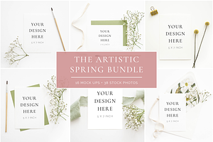 The Artistic Spring Bundle, a Print Template by Imperium Nordique