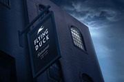 Vintage signboard mock-up, a Household Mockup by vatesdesign (Thumbnail 2 of 4)