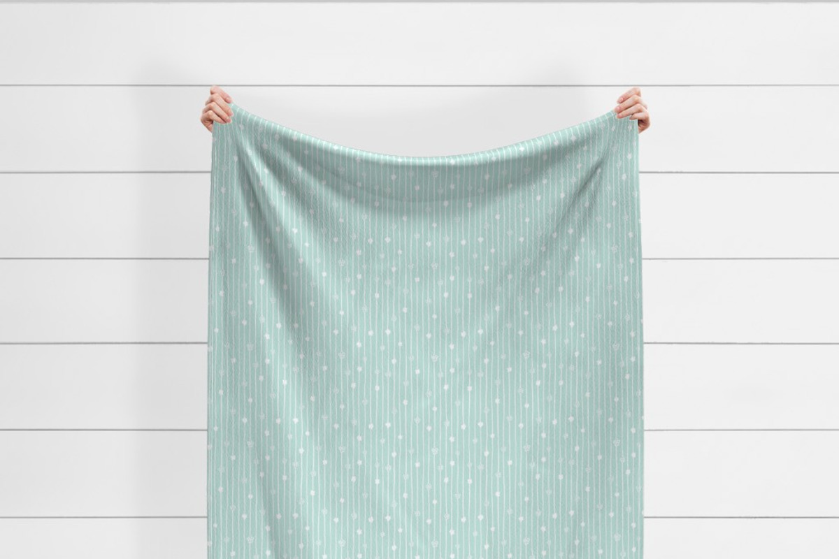 Flower Stripes Seamless Pattern, a Pattern Graphic by Forest Lily (Photo 6 of 7)