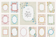 Soft Cottagecore Frames & Patterns, an Object Graphic by SunnyAfternoons (Thumbnail 3 of 18)