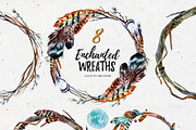 Enchanted Woods Watercolor Mega Pack, a Decorative Illustration by Inna Sinano (Thumbnail 3 of 8)