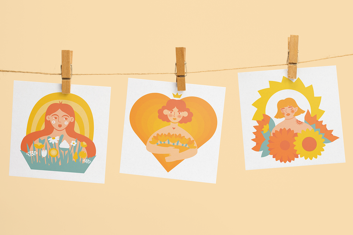 Blooming summer art set, a Decorative Illustration by Oliana Moroz (Photo 15 of 20)