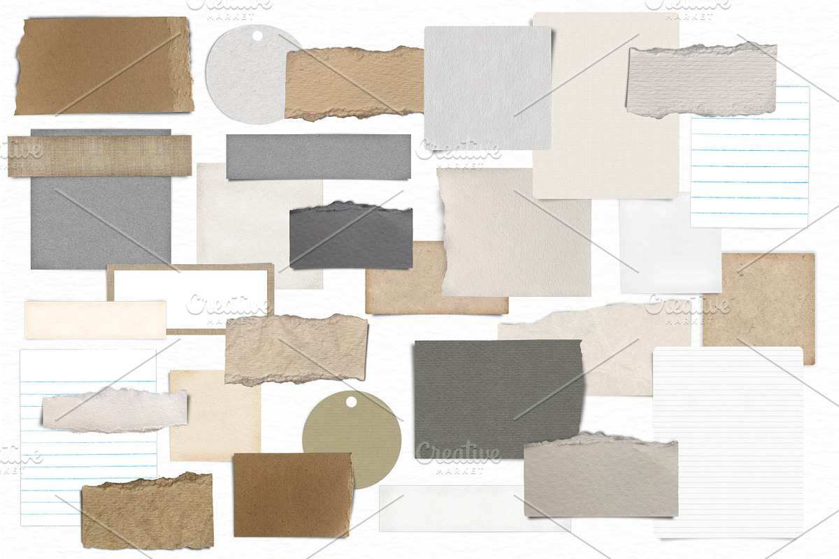 Textured Frames and Notes, an Object Graphic by patternpop studio (Photo 4 of 5)