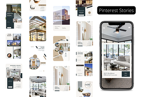 Pinterest Stories Template - Realtor