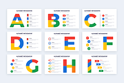 Alphabet Illustrator Templates, a Presentation Template by Slidesmash (Thumbnail 2 of 4)