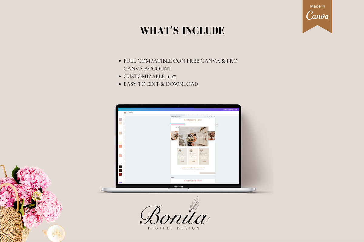 Wedding Photography Marketing Bundle, a Social Media Template by Bonita Digital Design (Photo 10 of 10)