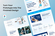 Health Hub - Medical Landing Page, a Landing Page Template by SquidPixey (Thumbnail 4 of 5)