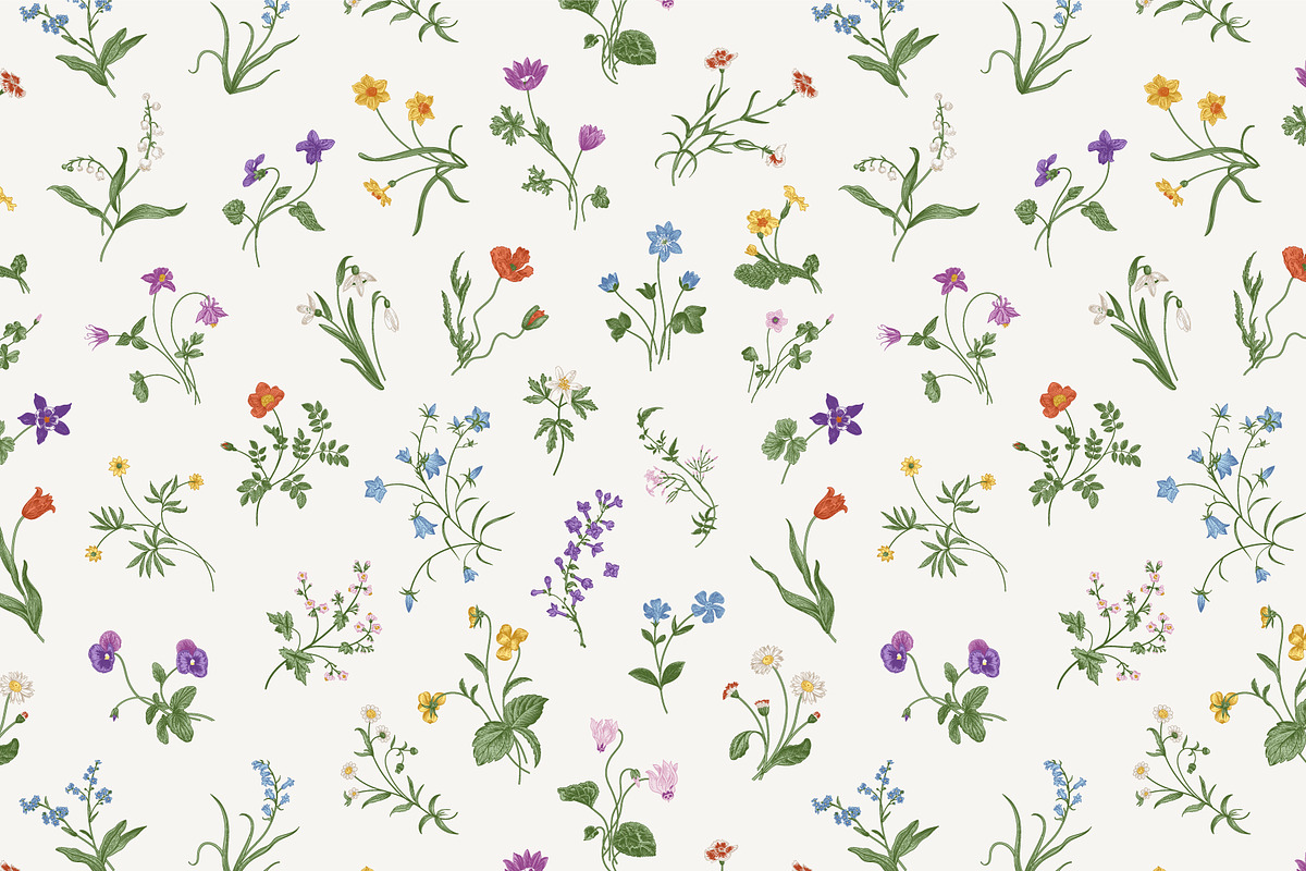 Mille-fleurs. Happy Easter, a Decorative Illustration by olga.korneeva (Photo 12 of 15)