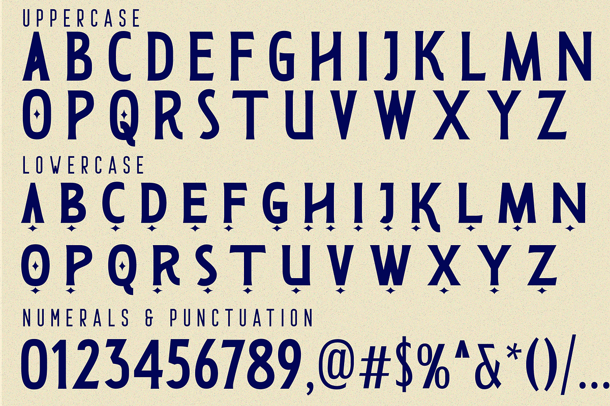 Continent Transport - Ligatures Font, a Serif Font by 177Studio (Photo 8 of 8)