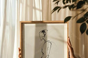 10 Frame Mockups with Person 2, an Advertising Mockup by ArtwithFrame (Thumbnail 8 of 14)