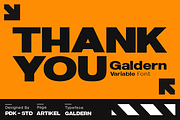 Galdern - Geometric Modern Font, a Sans Serif Font by Pandeka Studio (Thumbnail 12 of 12)
