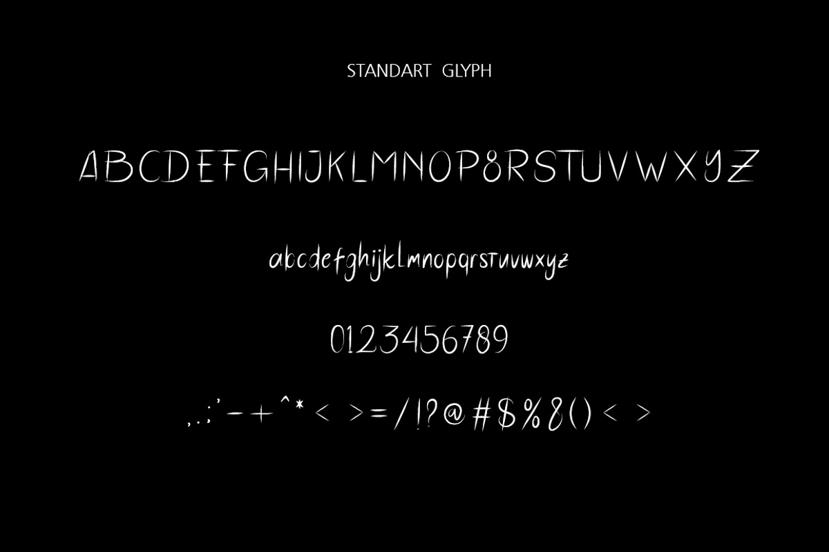 HairStyles, a Sans Serif Font by mightype (Photo 5 of 5)