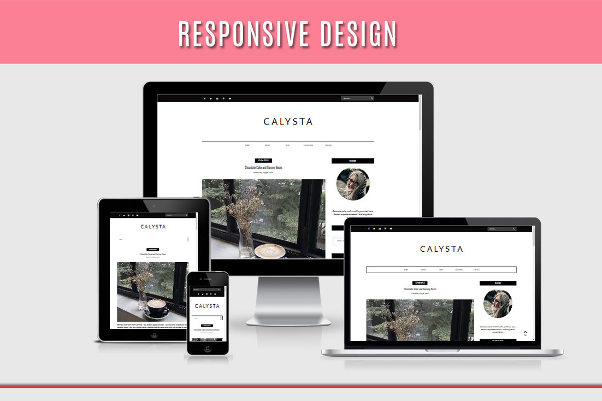 Blogger Template Responsive- SILVANA, a Websites & App Template by Vefio Themes (Photo 5 of 5)