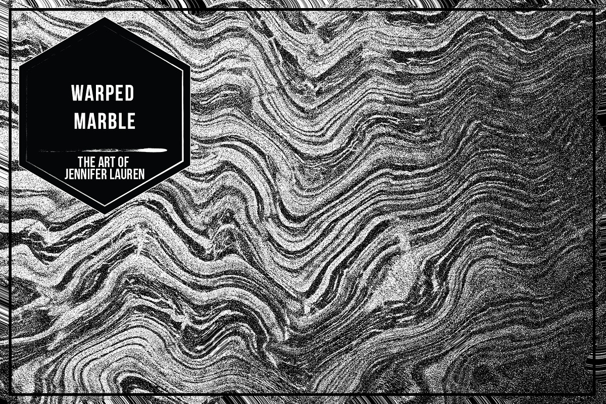 Warped Marble, a Texture Graphic by Jennifer Lauren Creative (Photo 1 of 20)