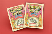 Summer Music Festival Flyer, a Flyer Template by megarez (Thumbnail 2 of 3)