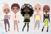 Character Creator! Boys & Girls, a Decorative Illustration by Yana Lesiuk (Thumbnail 10 of 12)