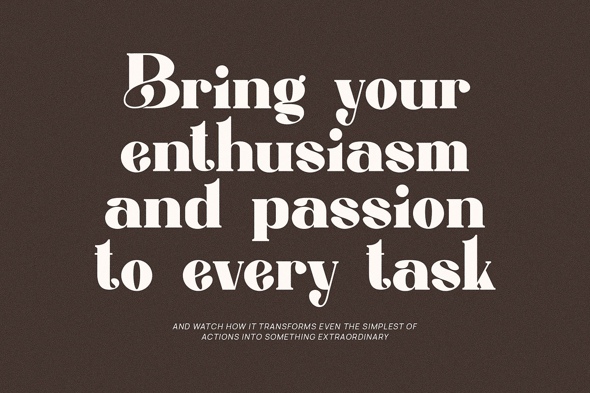 Ragita Elegant Ligature Serif Font, a Serif Font by Perfectype (Photo 6 of 8)