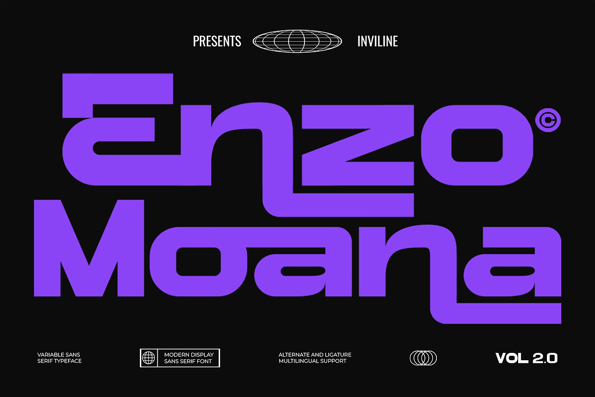 Enzo - Extended Bold Typeface, a Sans Serif Font by Inviline.co (Photo 1 of 11)